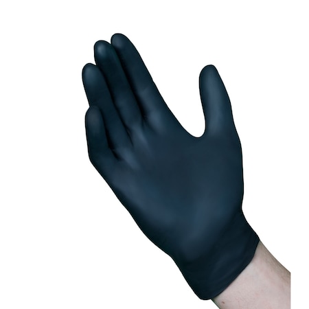 Vguard Exam Glove, Nitrile, Black, X-Large, 1000 PK A16A34